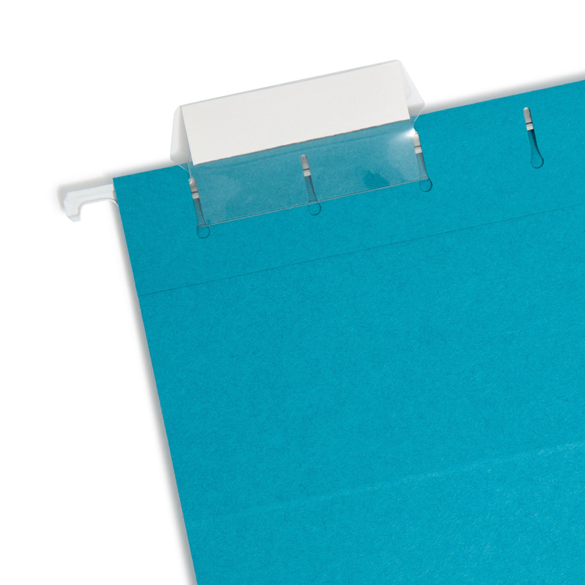 Standard Hanging File Folders with 1/5-Cut TabsStandard Hanging File Folders, 1/5 Cut, Teal, Letter, Standard Green, Letter Size, Set of 50, 086486640749