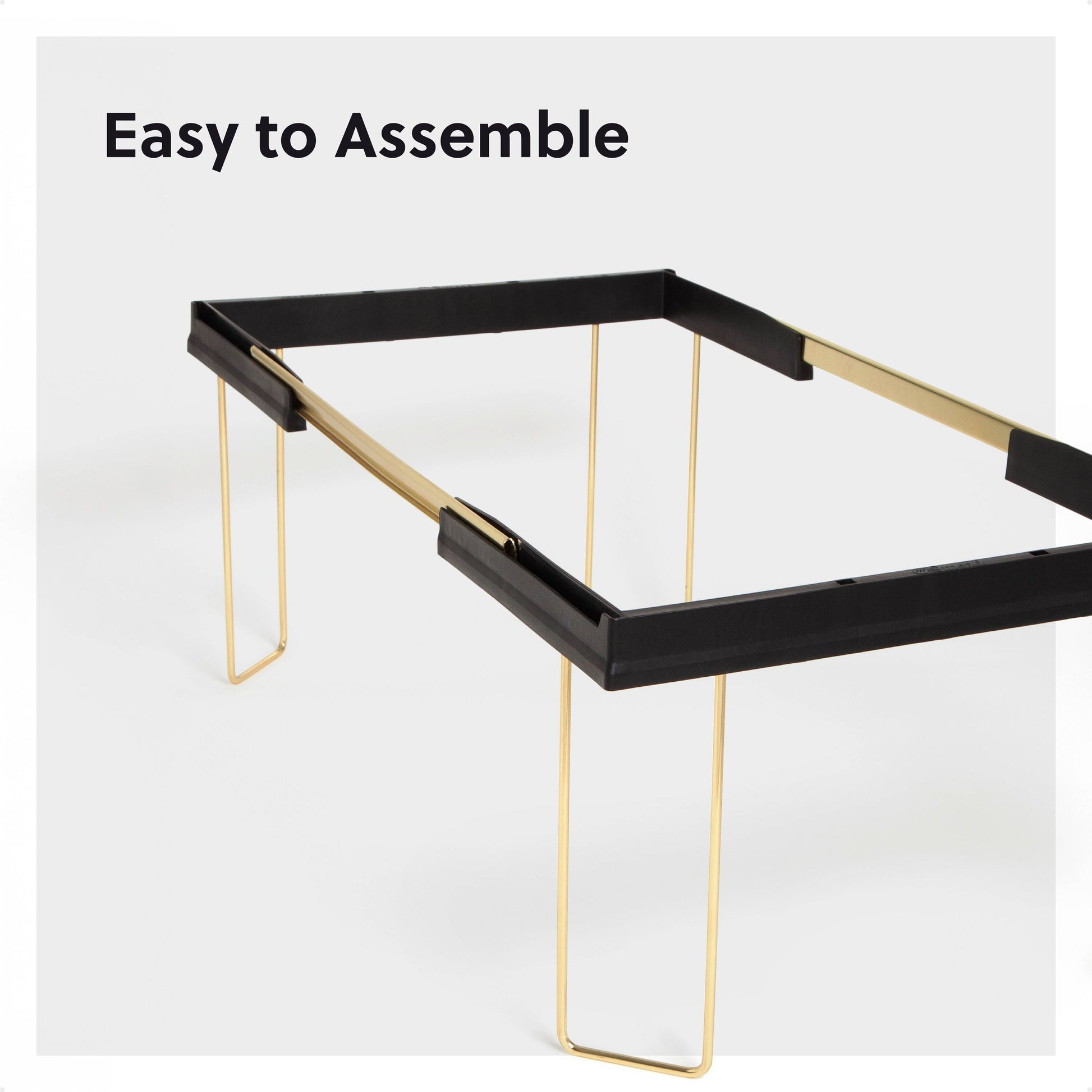 Adjustable Hanging File Folder Frame, Black Color, Letter Size, Set of 1, 086486648530
