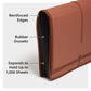 TUFF® Expanding Wallets, 5-1/4-Inch Expansion, Redrope Color, 086486737883