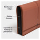 TUFF® Expanding Wallets, 5-1/4-Inch Expansion, Redrope Color, 086486737890