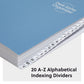 Desk File/Sorters, Dark Blue Color, Letter Size, Set of 1, 086486892827