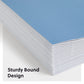 Desk File/Sorters, Dark Blue Color, Letter Size, Set of 1, 086486892827