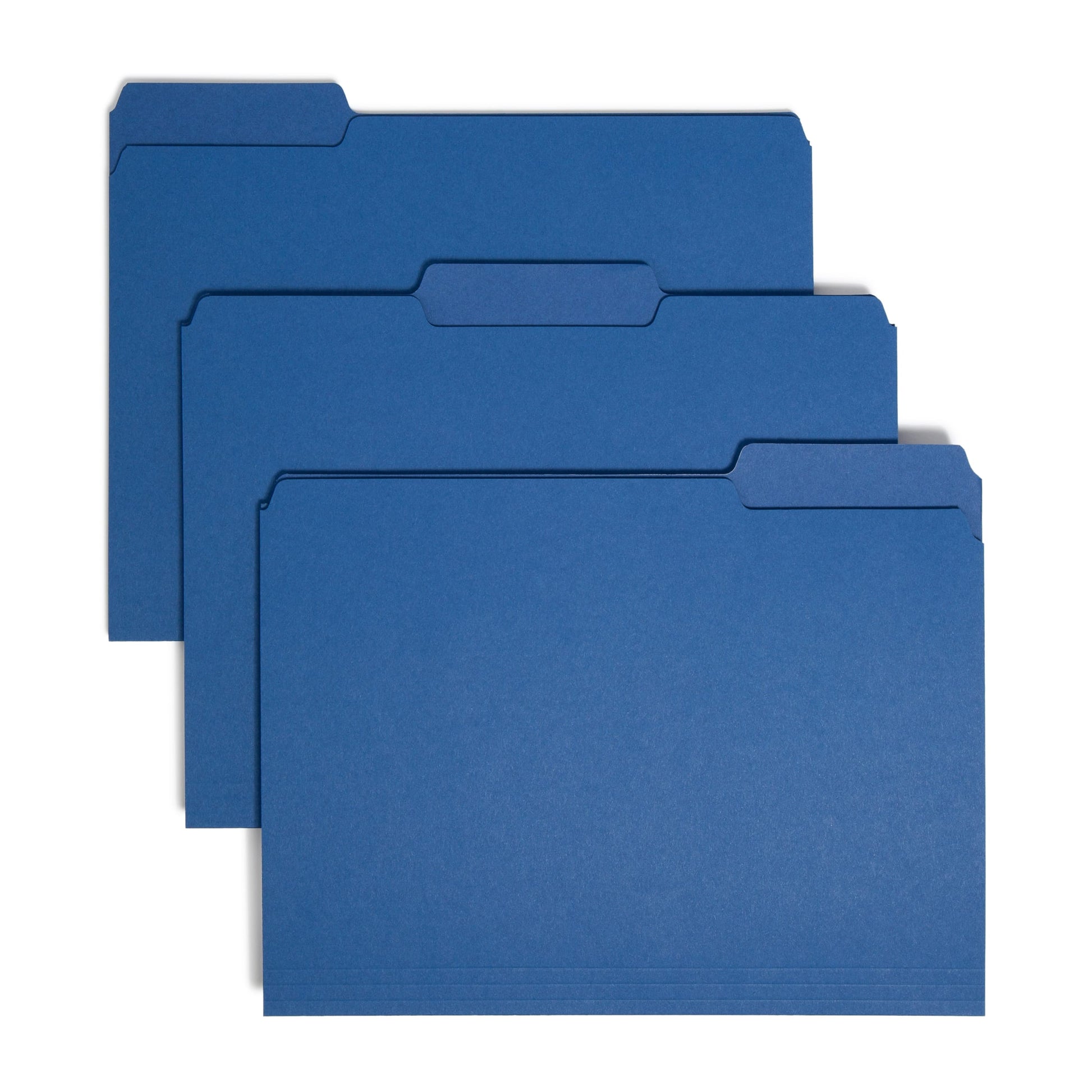 Interior File Folders, Navy Color, Letter Size, Set of 100, 086486102797