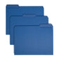 Interior File Folders, Navy Color, Letter Size, Set of 100, 086486102797