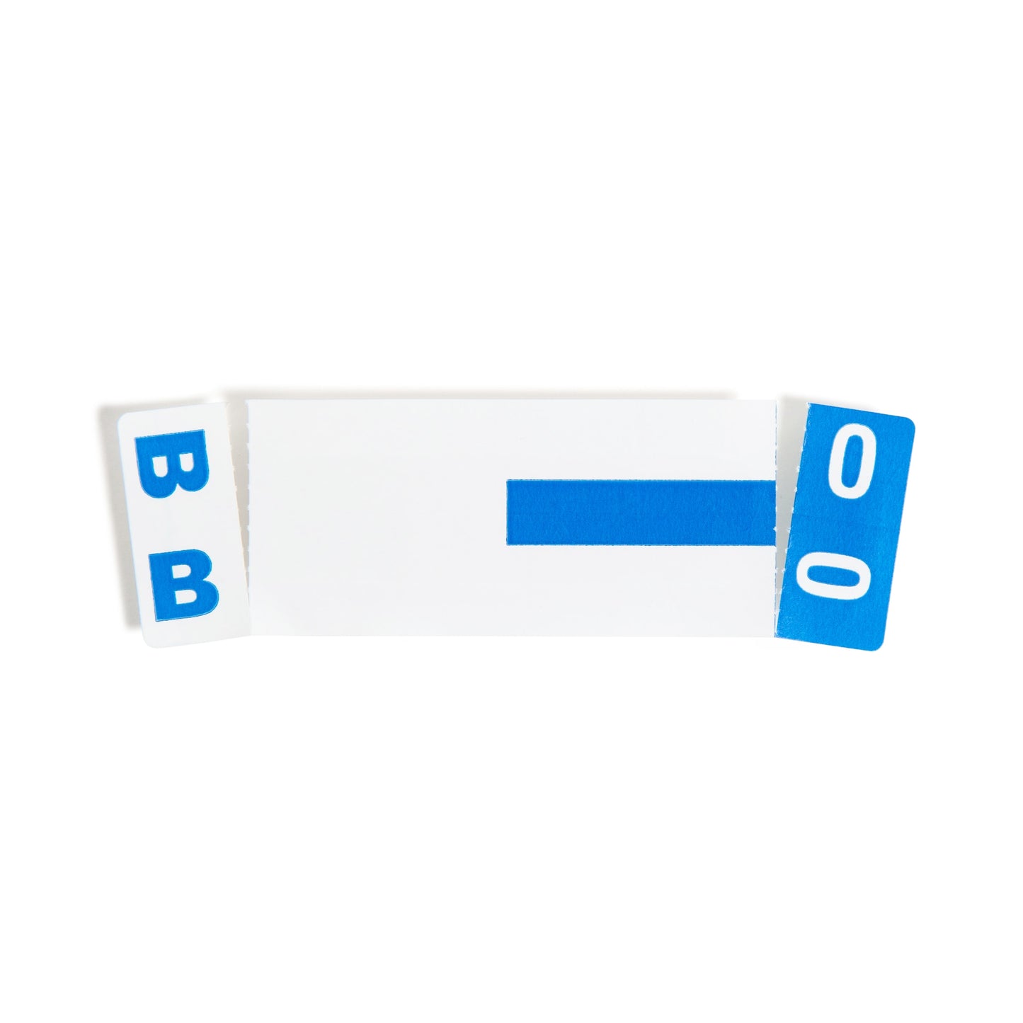 AlphaZ® NCC Color-Coded Name Labels - Sheets, Dark Blue Color, 3-5/8" X 1-5/32" Size, Set of 100, 086486671538