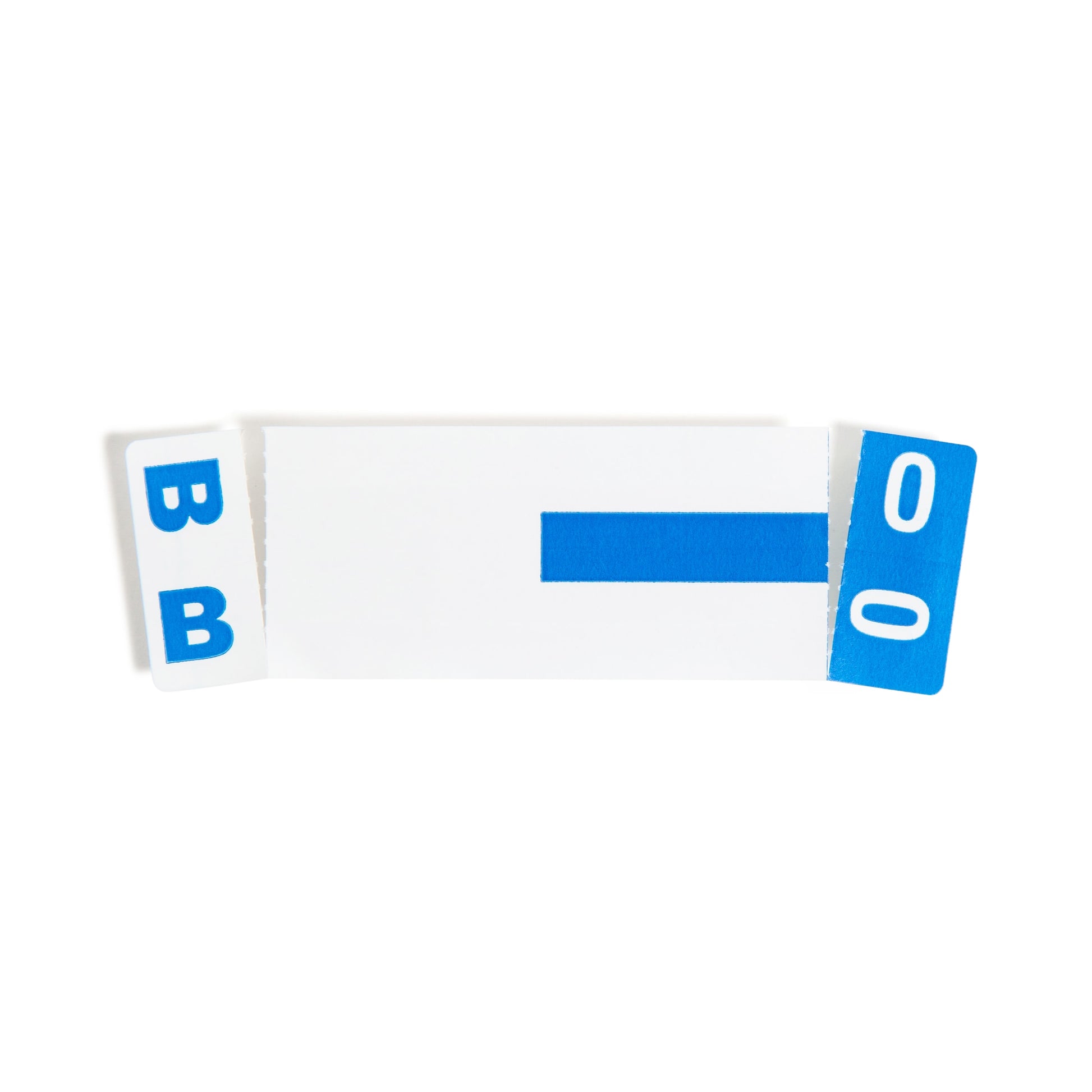 AlphaZ® NCC Color-Coded Name Labels - Sheets, Dark Blue Color, 3-5/8" X 1-5/32" Size, Set of 100, 086486671538