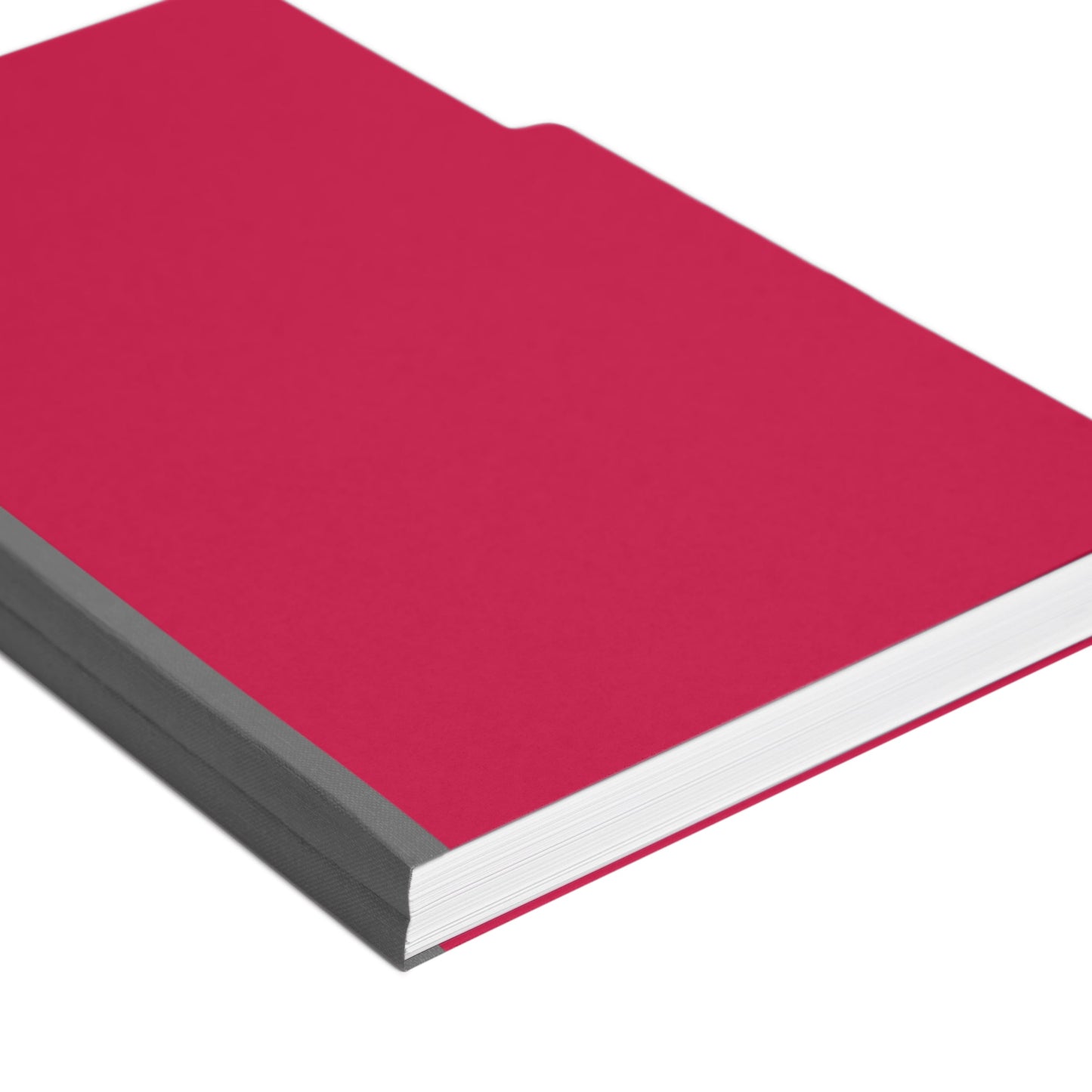 Pressboard File Folder, 1 inch Expansion, 1/3-Cut Tab, Bright Red Color, Legal Size, Set of 25, 086486225380