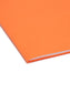 Reinforced Tab File Folders, 1/3-Cut Tab, Orange Color, Legal Size, Set of 100, 086486175340