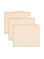 Classification File Folders, 2 Dividers, 2 inch Expansion, Manila Color, Letter Size, Set of 10, 30086486140004