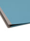 SafeSHIELD® Premium Pressboard Classification File Folders, 2 Dividers, 2 inch Expansion, 2/5-Cut Tab, Blue Color, Letter Size, Set of 0, 30086486142046