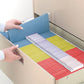 TUFF® Hanging File Folders with Easy Slide® Tabs, Assorted Colors Color, Legal Size, Set of 15, 086486641401