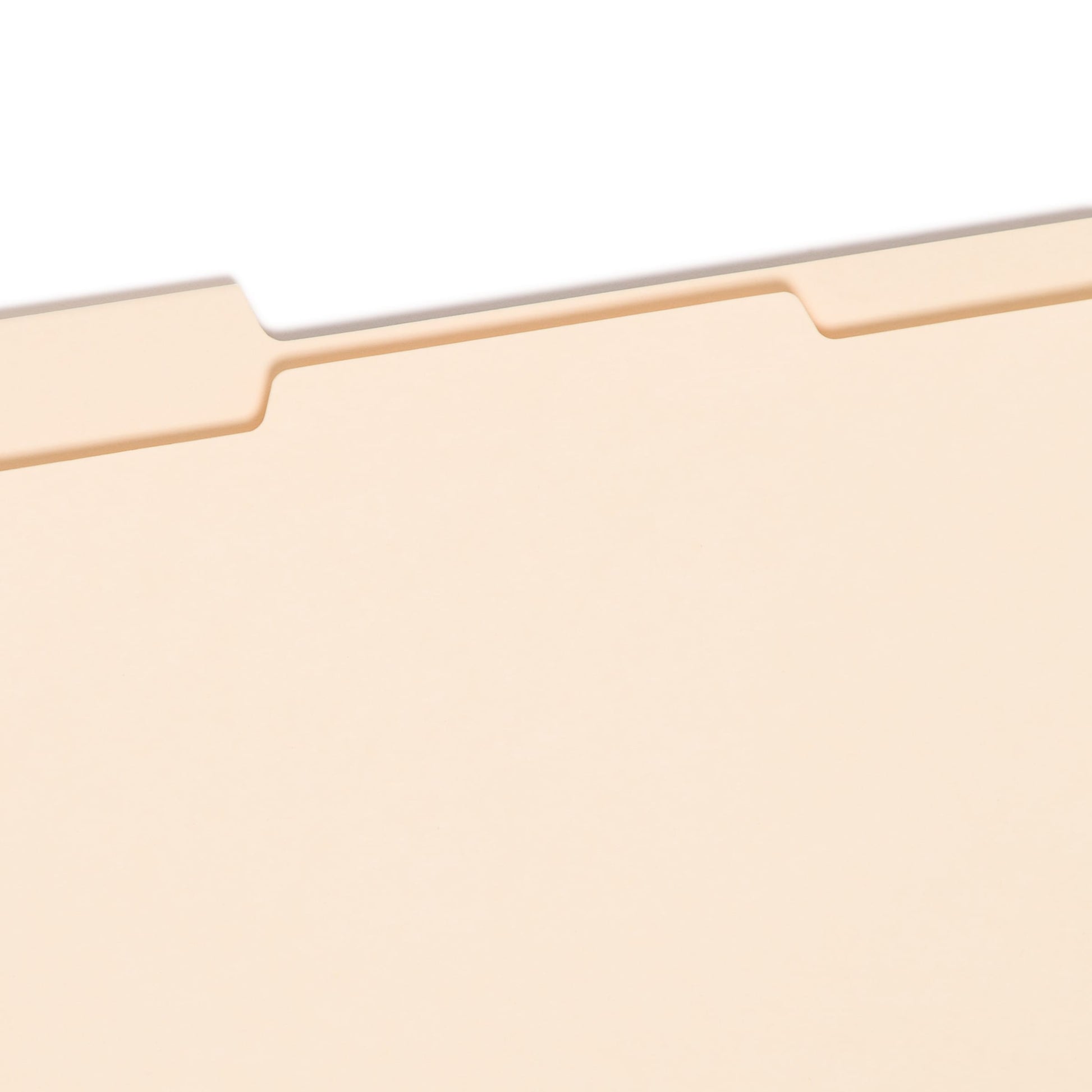 Heavyweight Reinforced Tab Classification File Folders, Manila Color, Letter Size, Set of 10, 30086486145603