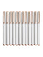 Catalina Felt Tip Pens - Solid, The Catalina, Assorted Colors, 0.43" x 0.58" x 5.51, Assorted Colors, 0.43" X 0.58" X 5.51 Size, Set of 12, 843463137858
