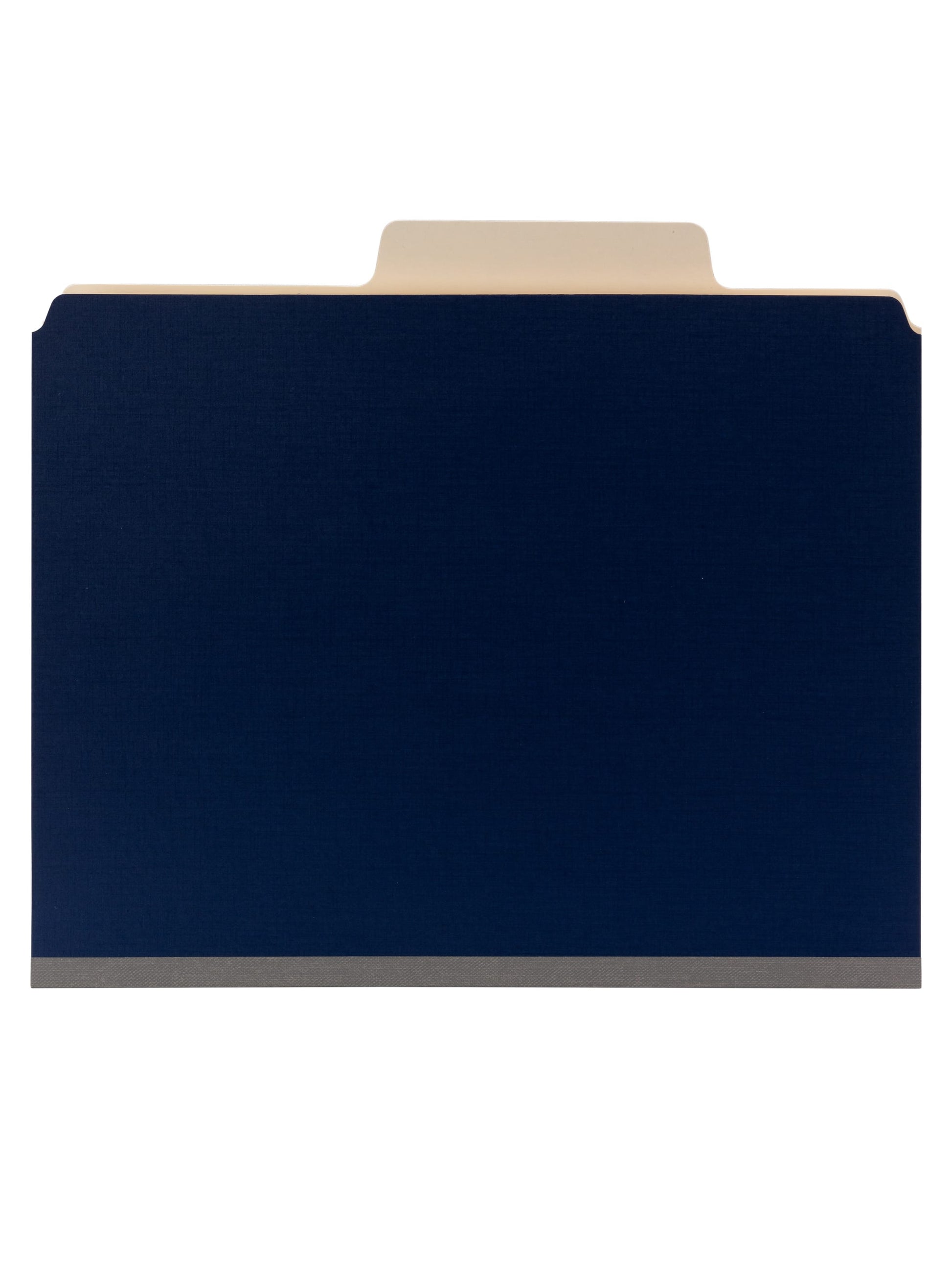 SuperTab® Classification File Folders, Dark Blue Color, Letter Size, Set of 10, 30086486140103
