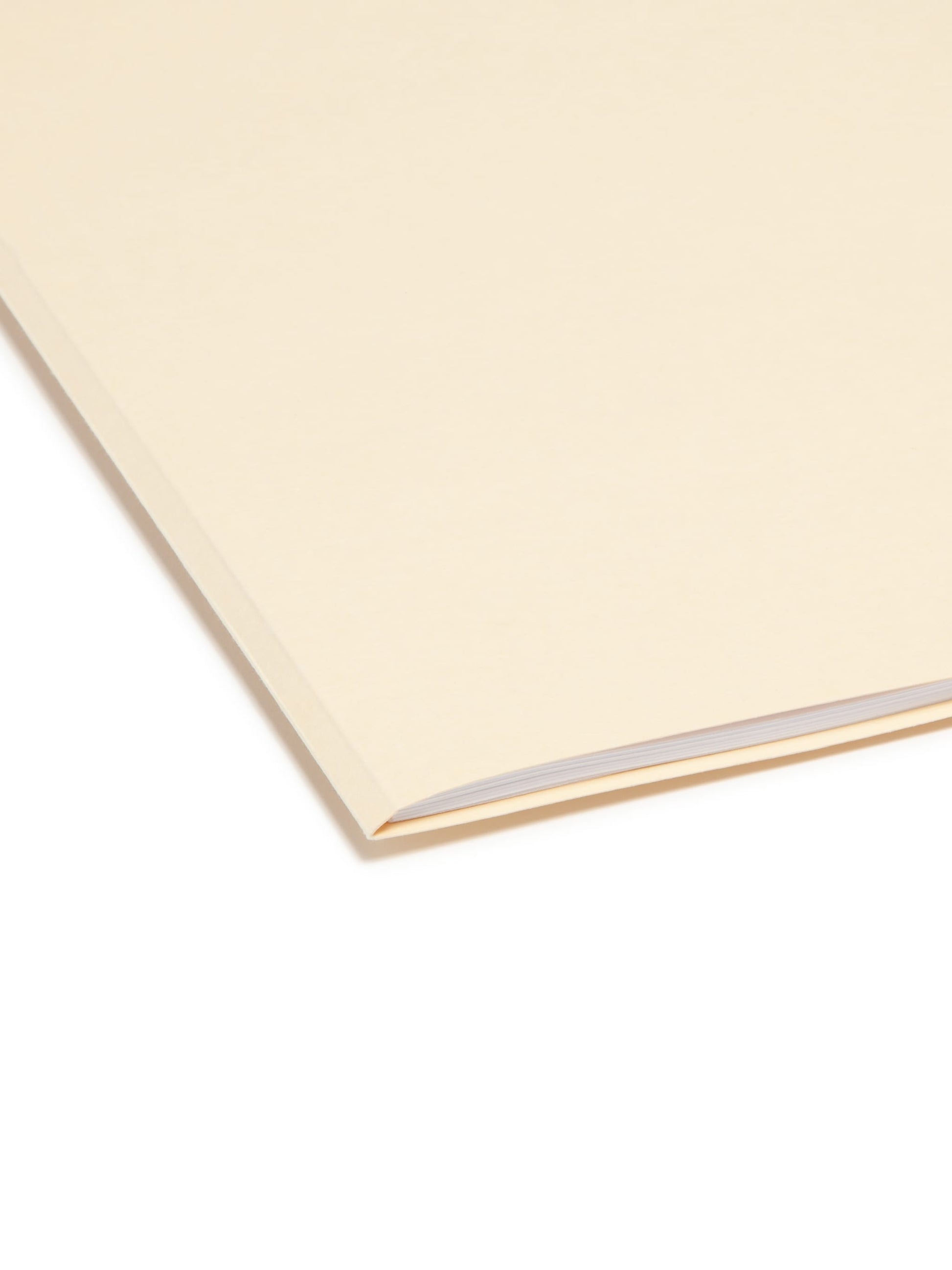 100% Recycled Reversible Printed Tab File Folders, Manila Color, Legal Size, 086486153294