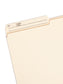 WaterShed®/CutLess® Reversible Printed Tab File Folders, Manila Color, Letter Size, 086486103909