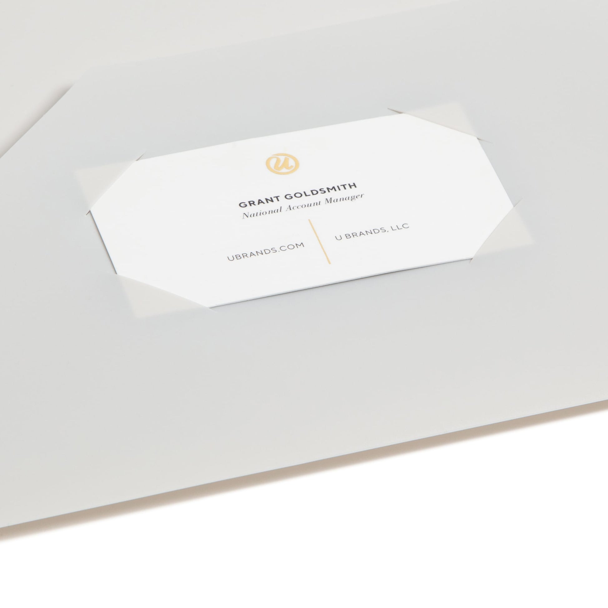 Frame View Poly Two-Pocket Folders, White Color, Letter Size, Set of 5, 086486877060