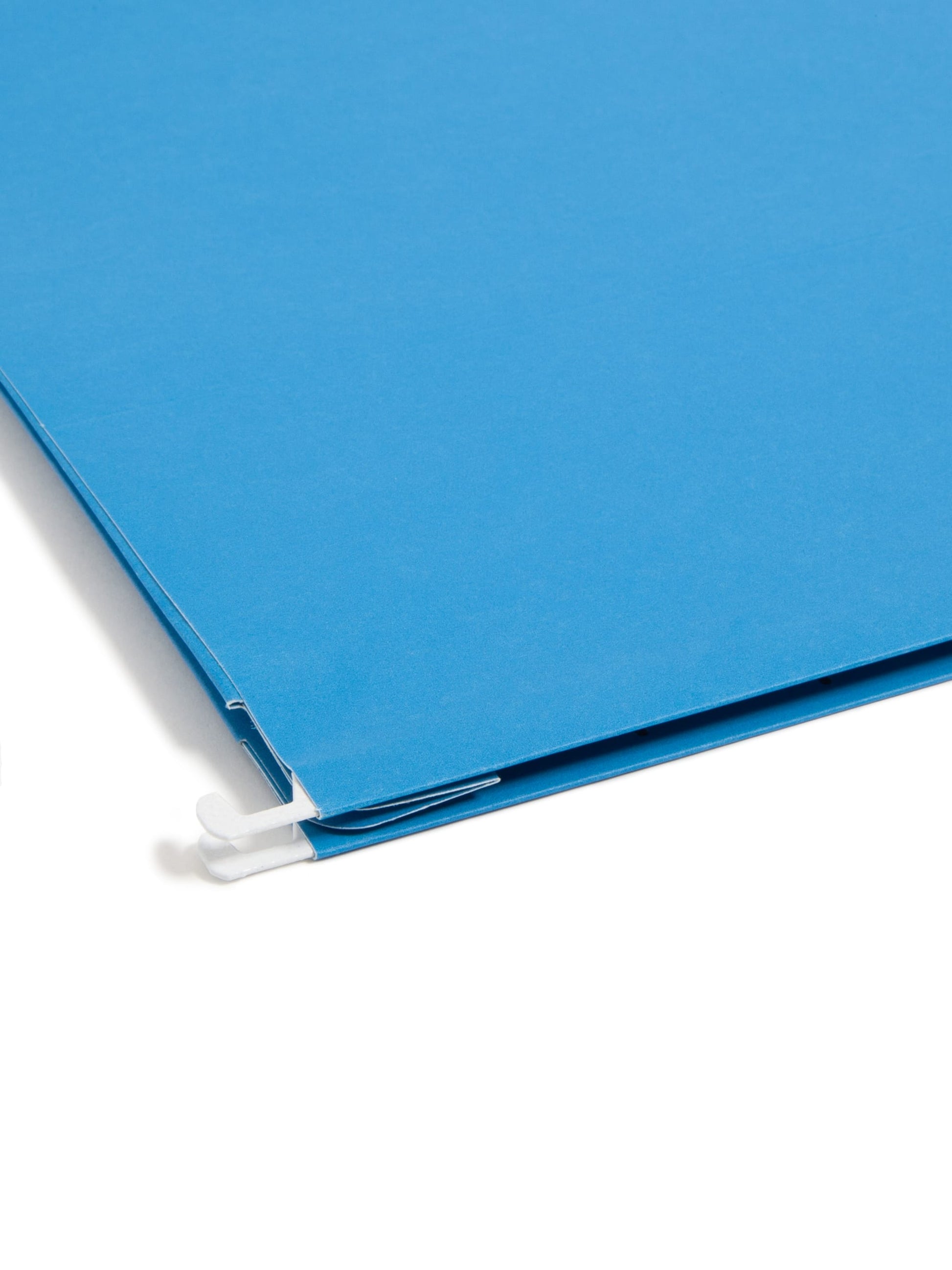 Hanging File Pockets with Tabs, 2" Expansion, Blue Color, Letter Size, Set of 25, 086486642507