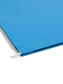 Hanging File Pockets with Tabs, 2" Expansion, Blue Color, Letter Size, Set of 25, 086486642507
