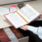 Pressboard Classification File Folders, 2 Dividers, 2 inch Expansion, Red Color, Letter Size, Set of 5, 086486140546