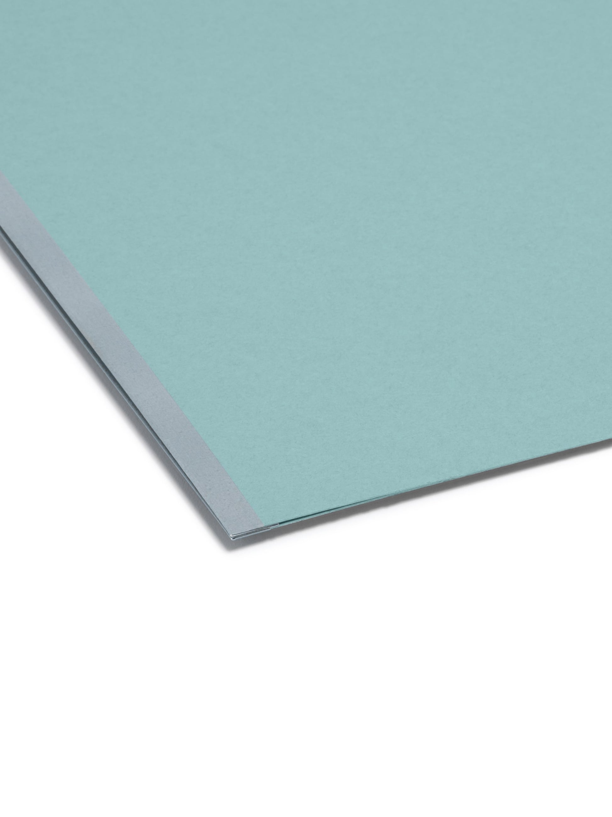 Pressboard Fastener File Folders, 3 inch Expansion, Blue Color, Letter Size, Set of 25, 086486150026