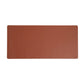 Vegan Leather Desk Pad, Saddle Color, 36"X17" Size, Set of 1, 086486648271