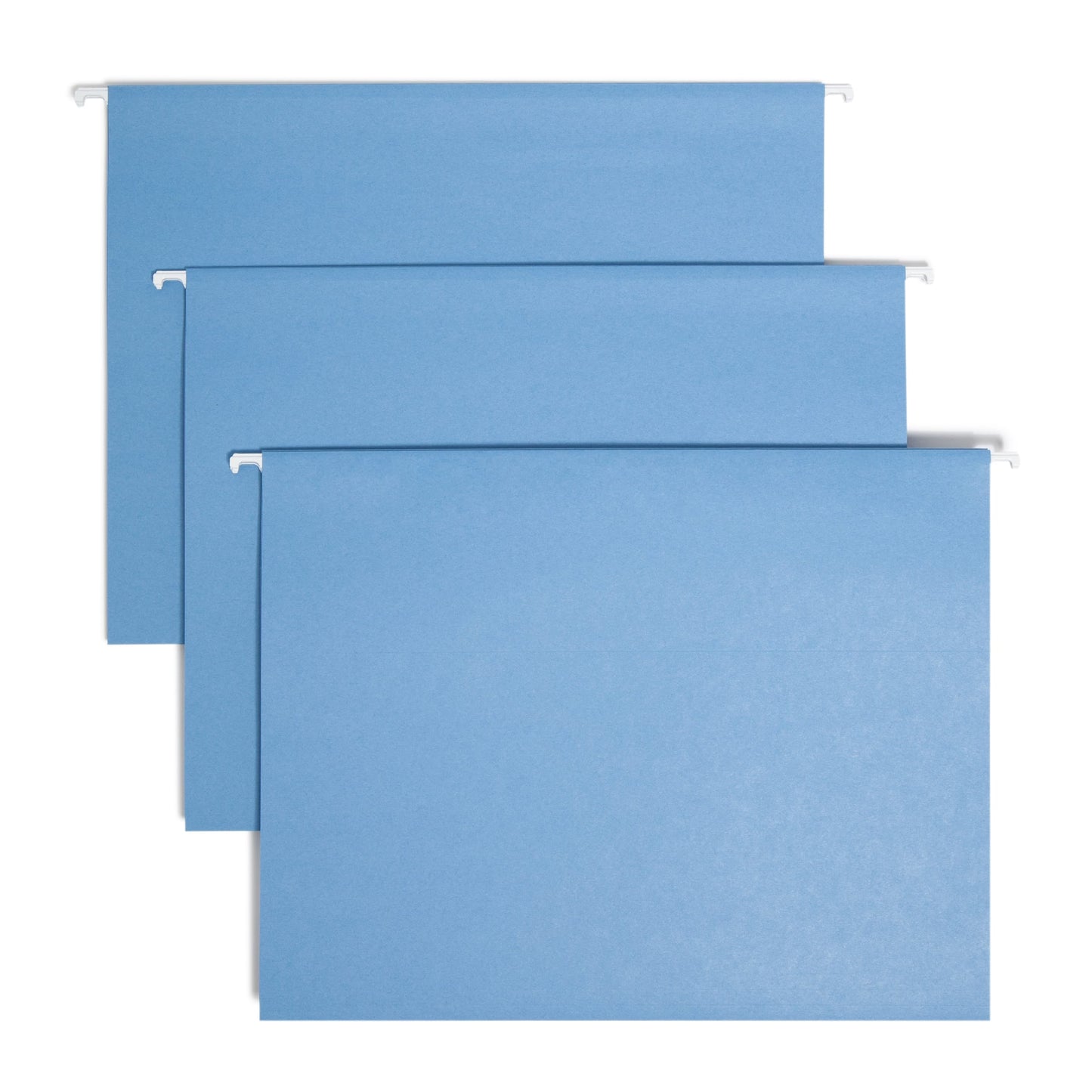 TUFF® Hanging File Folders with Easy Slide® Tabs, Blue Color, Letter Size, Set of 1, 086486640411