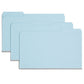 Pressboard File Folder, 1 inch Expansion, 1/3-Cut Tab, Blue Color, Legal Size, Set of 25, 086486225304