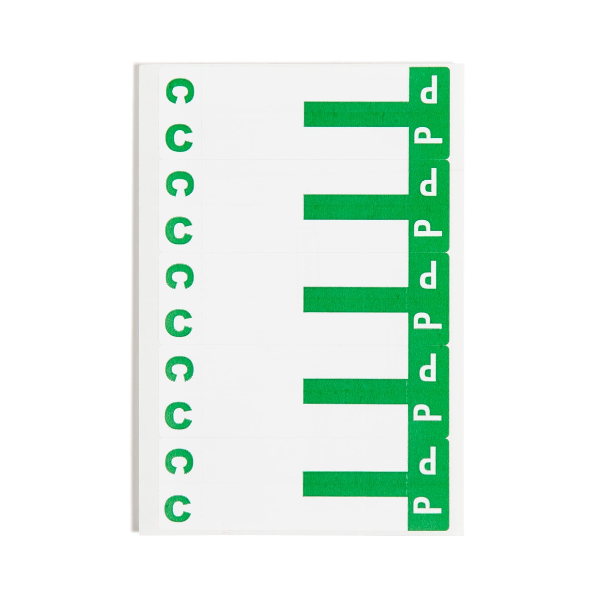 AlphaZ® NCC Color-Coded Name Labels - Sheets, Dark Green Color, 3-5/8" X 1-5/32" Size, Set of 100, 086486671545