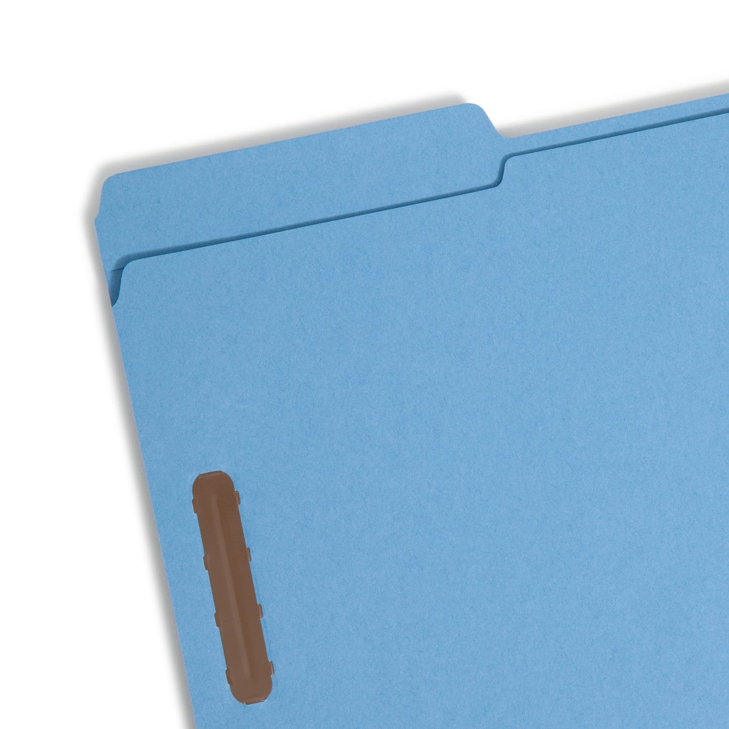 Reinforced Tab Fastener File Folders, 1/3-Cut Tab, 2 Fasteners, Blue Color, Legal Size, Set of 50, 086486170406