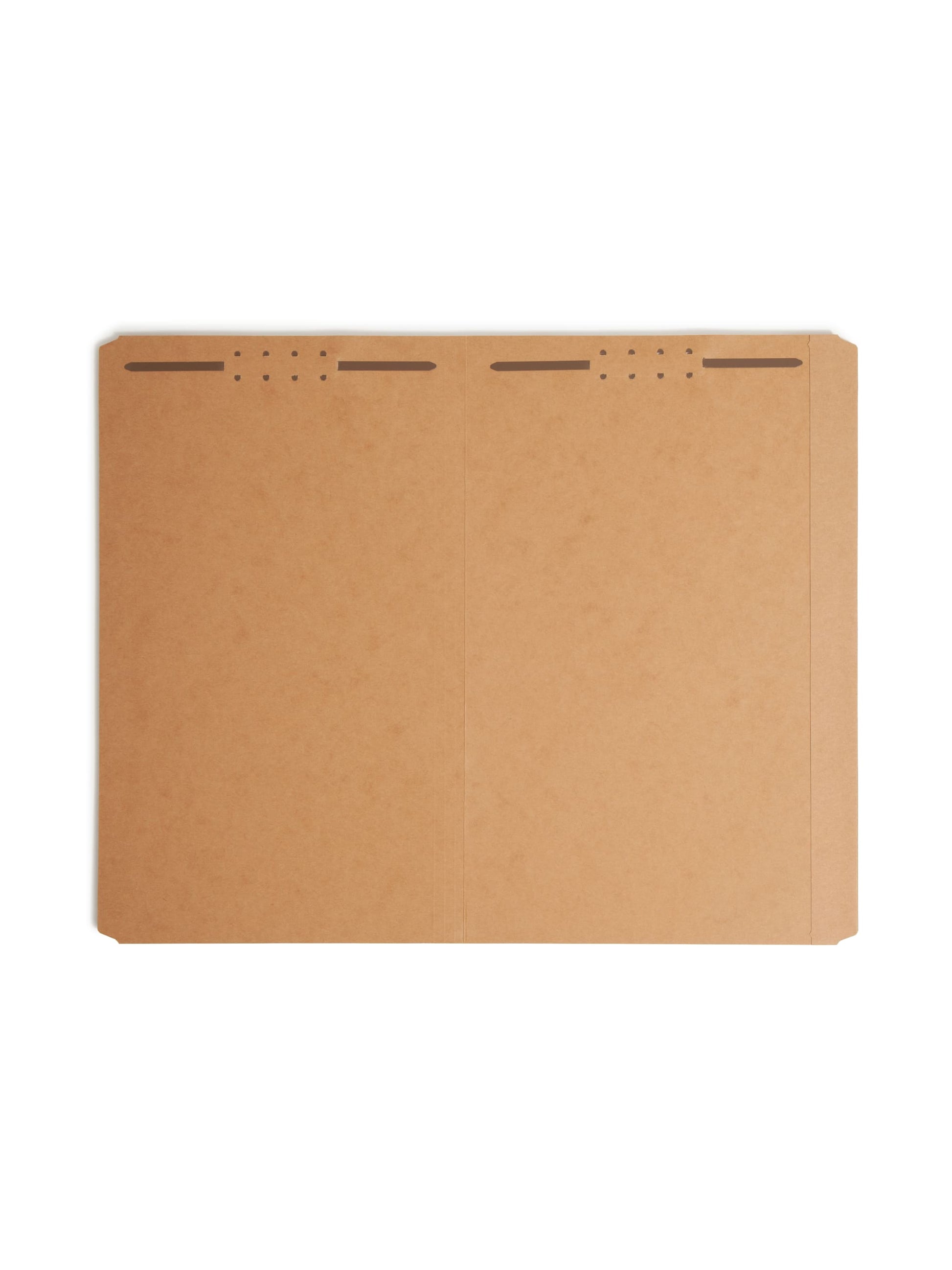 Reinforced Tab Fastener File Folders, 1/2-Cut Tab, Kraft Color, Legal Size, Set of 50, 086486198134