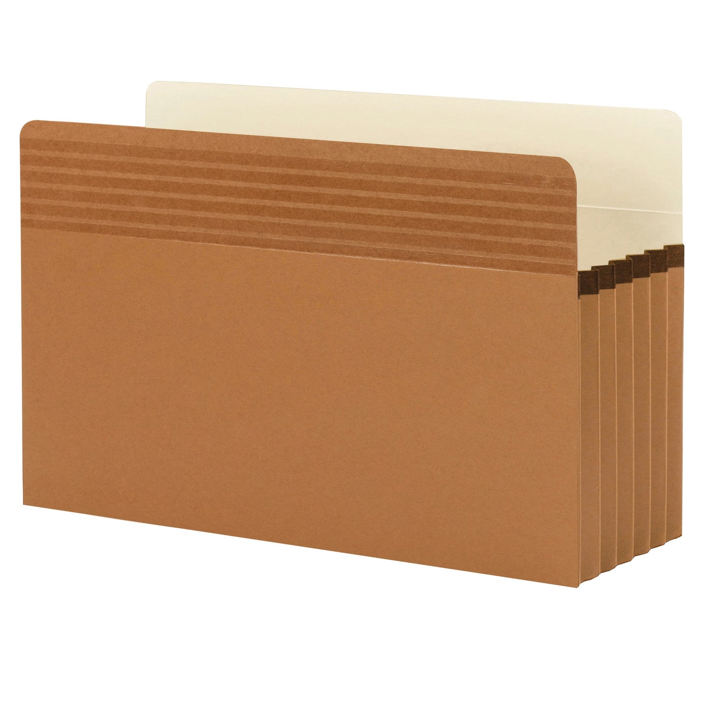 Easy Grip® File Pockets, 5-1/4 inch Expansion, Straight-Cut Tab, Redrope Color, Legal Size, Set of 10, 30086486732117