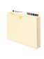 File Jackets, 2 inch Expansion, Straight-Cut Tab, Manila Color, Letter Size, Set of 0, 30086486755604
