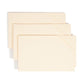 Shelf-Master® Reinforced End Tab File Jackets, Straight-Cut Tab, 14 Point, Manila Color, Legal Size, Set of 50, 30086486767409