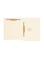 Shelf-Master® Reinforced End Tab Fastener File Folders, Straight-Cut Tab, 2 Fasteners, Positions 3 and 5, Manila Color, Letter Size, Set of 50, 086486341202
