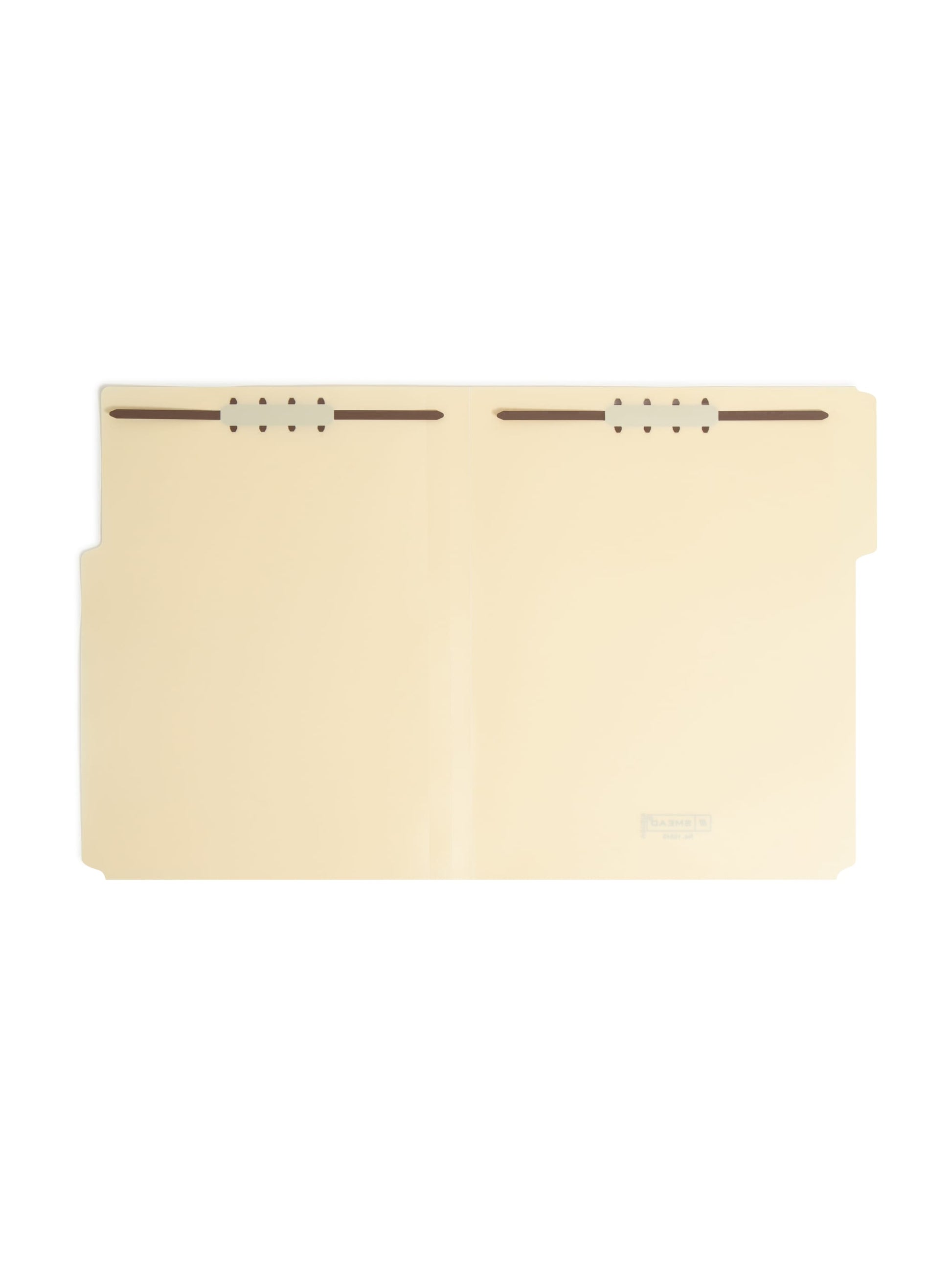 Poly Fastener File Folders, Manila Color, Letter Size, Set of 24, 086486105453