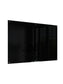 Frameless Glass Non-Magnetic Dry Erase Board, N/A, Black, 6 x 4, 6 x 4, Black, 6 X 4 Size, Set of 1, 812296021733
