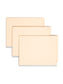 End Tab Classification File Folders, Straight-Cut Tab, 2 inch Expansion, 2 Dividers, Manila Color, Letter Size, Set of 10, 30086486268357