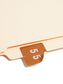 DCC Color-Coded Numeric Labels - Rolls, Brown Color, 1-1/2" X 1-1/2" Size, Set of 250, 086486674256