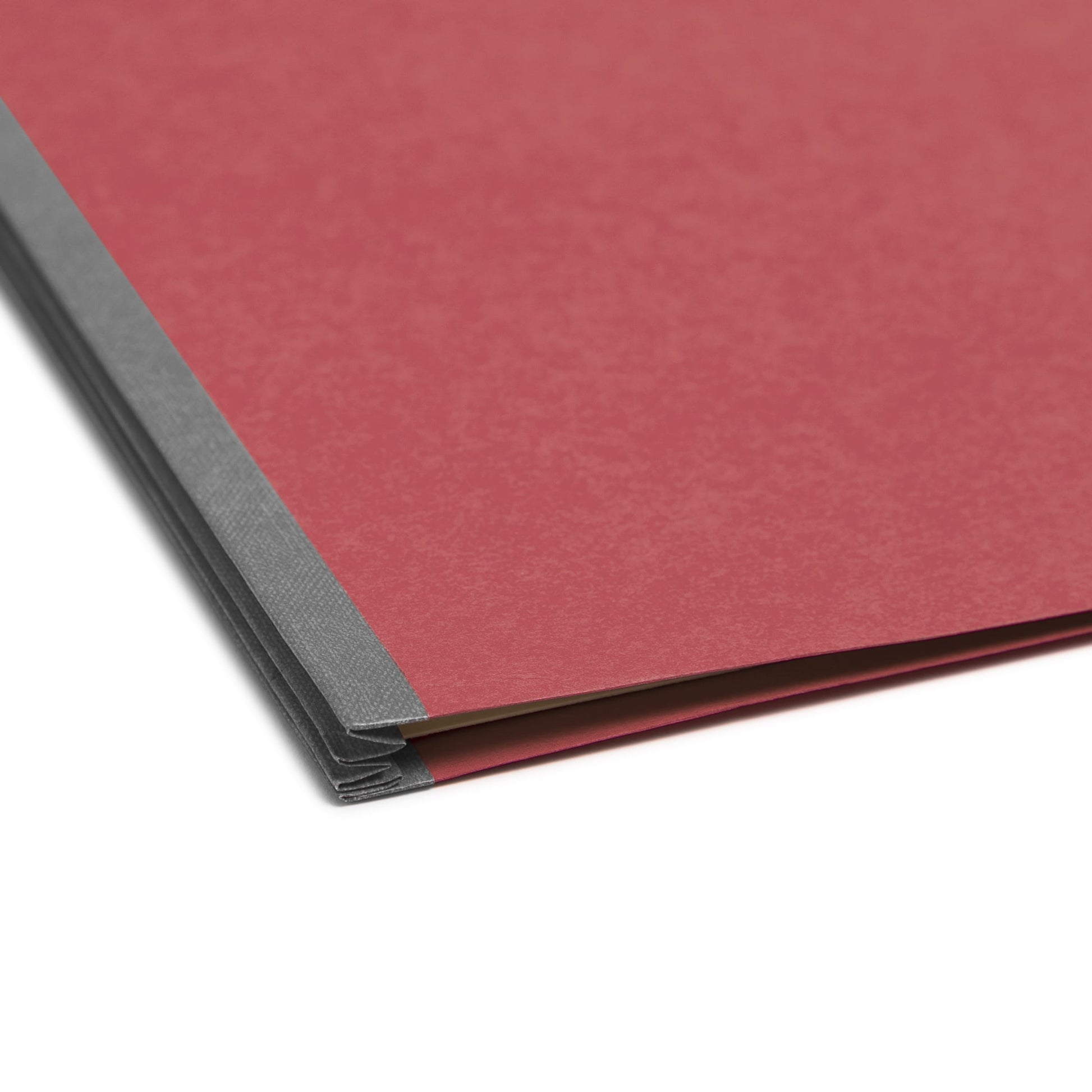 Classification File Folders, 1 Divider, 2 inch Expansion, Red Color, Letter Size, Set of 10, 30086486137035