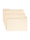 Reinforced Tab File Folders, 1/3-Cut Tab, Manila Color, Legal Size, Set of 100, 086486153348
