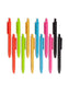 U-Eco Ballpoint Pens - Colored Ink, U-Eco, Assorted Colors, Assorted Colors, Set of 12, 843463149356