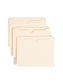 File Jackets, 2 inch Expansion, Straight-Cut Tab, Manila Color, Letter Size, Set of 50, 30086486755604