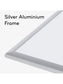 Metal Frame Dry Erase Board, Silver, White, 23" x 35", 3 x 2, White, 23" X 35" Size, Set of 1, 812296022914