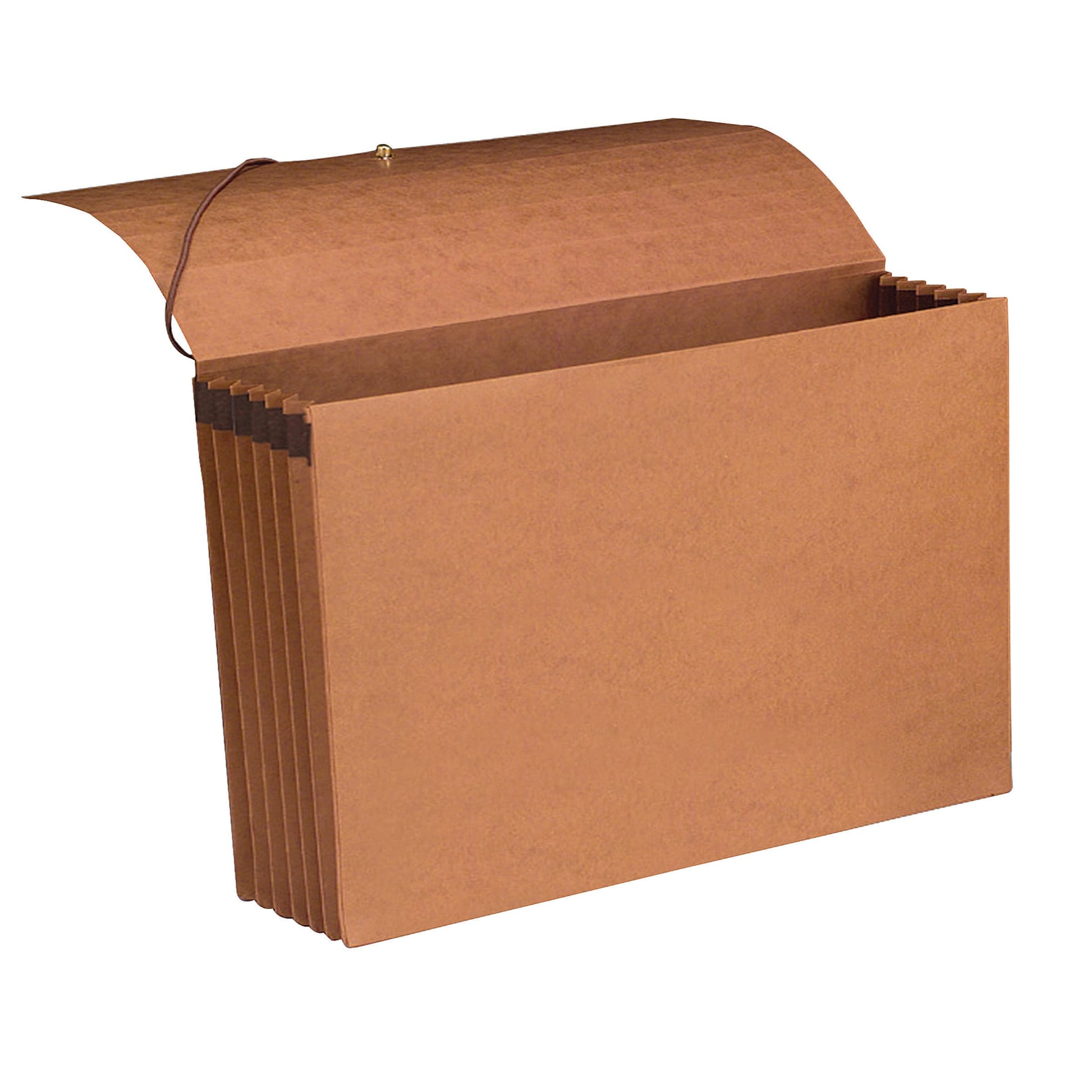 100% Recycled Redrope Wallets, 5-1/4 Inch Expansion, Redrope Color, Legal Size, Set of 10, 30086486711990