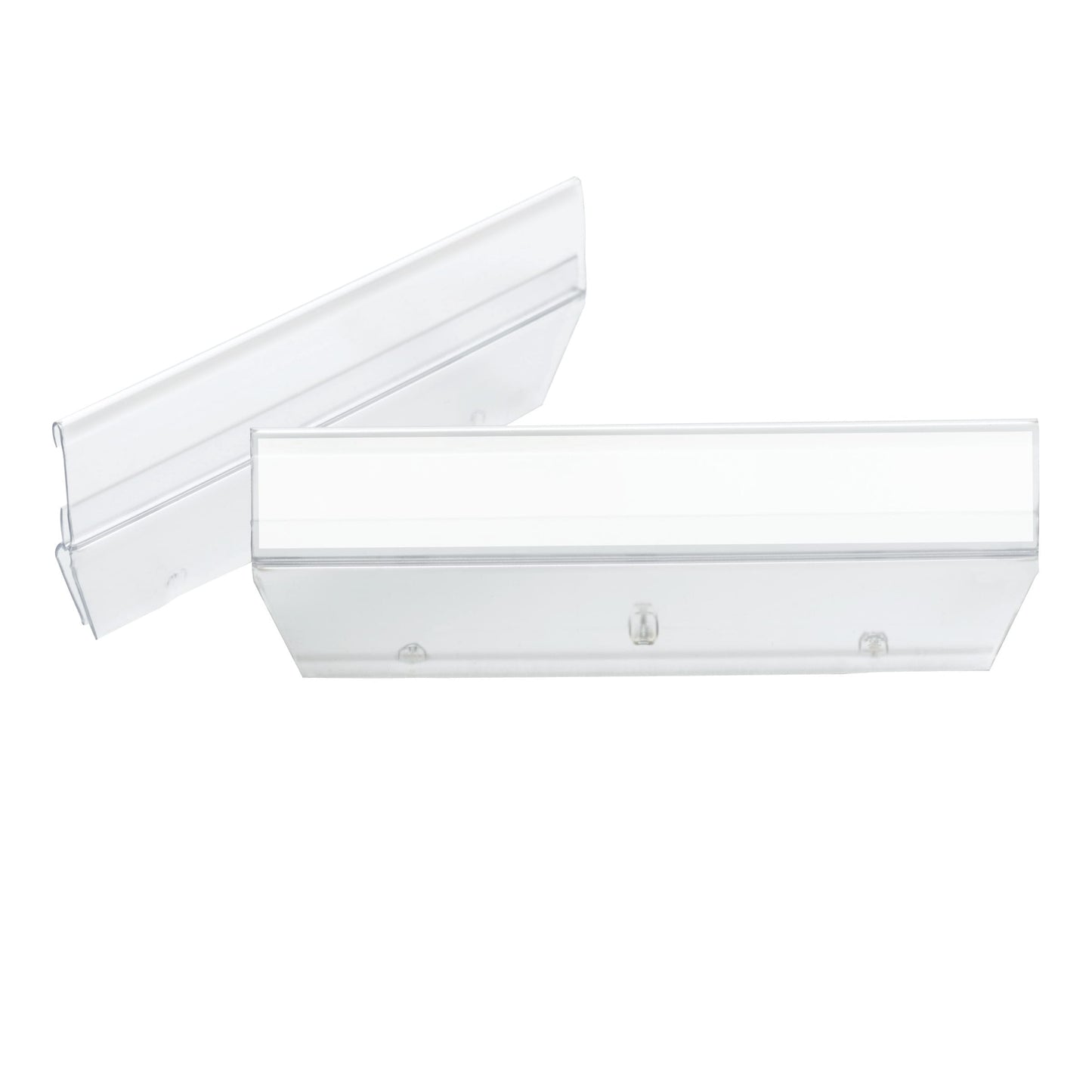 Hanging File Folder Easy Slide® Tabs, Clear Color, 3-1/2" X 1/2" Size, Set of 18, 086486646260