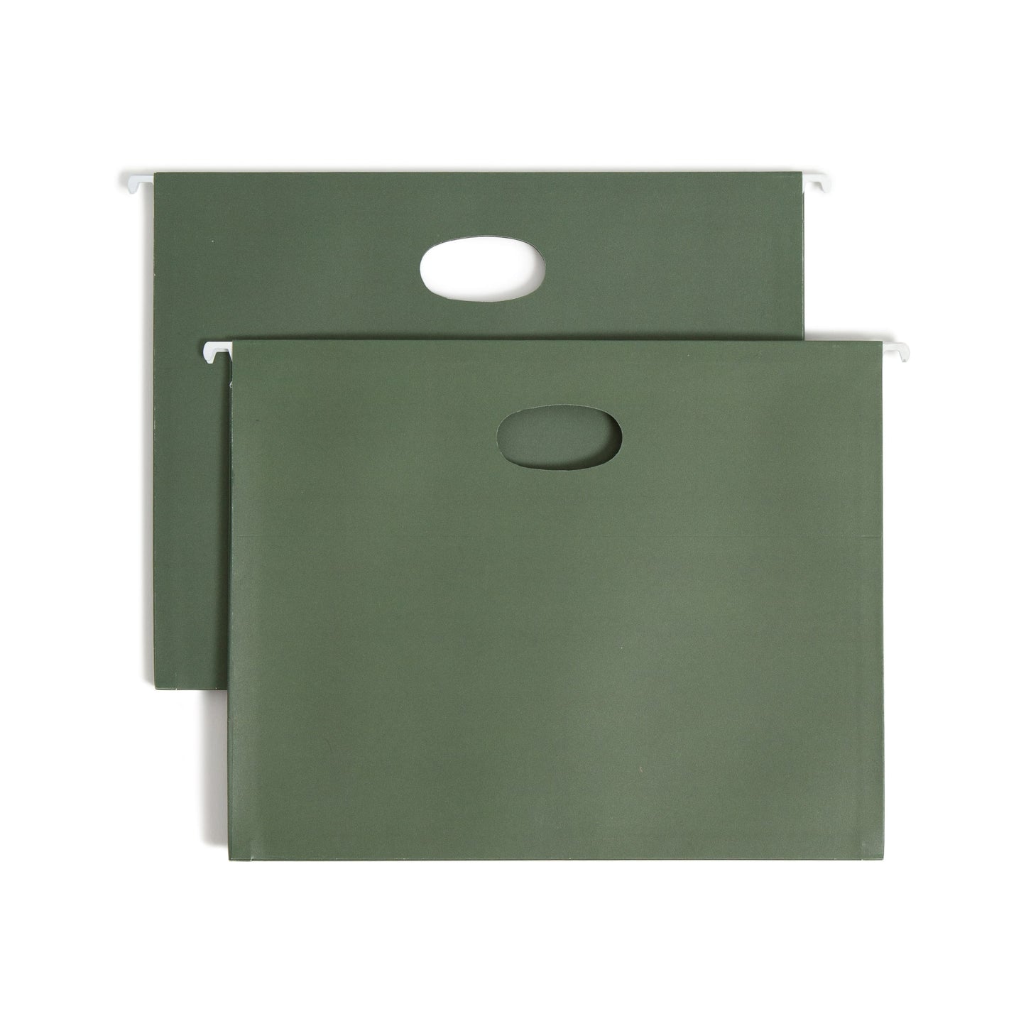 Hanging File Pockets, 1.75" Expansion, Standard Green Color, Letter Size, Set of 25, 086486642187