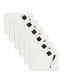 Lap Board, Contempo, White, 9" x 12", 2' or Smaller, White, 9" X 12" Size, Set of 6, 843463131351
