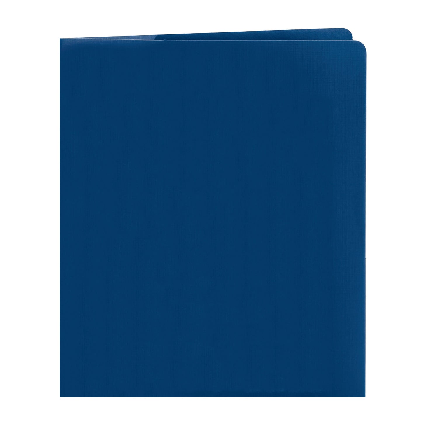 Lockit® Two-Pocket Folders, Dark Blue Color, Letter Size, Set of 25, 30086486879829