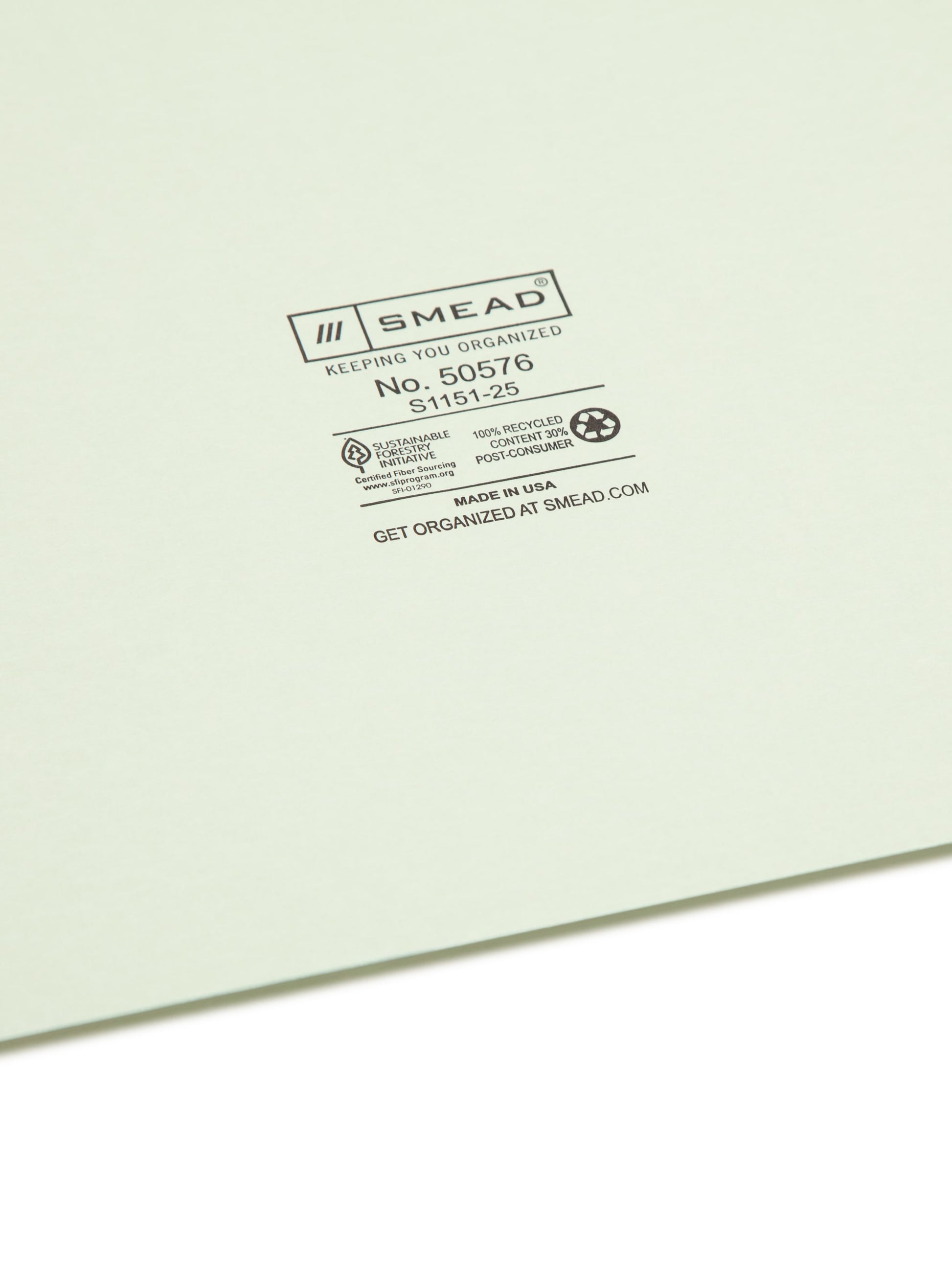 Heavyweight Filing Guides with Alphabetic Indexing, 1/5-Cut Metal Tab, Gray/Green Color, Letter Size, Set of 25, 086486505765